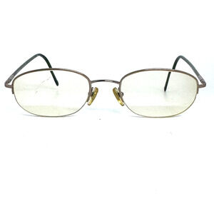 Sferoflex Eyeglasses Frames Green 2104 256 51-20-135 Half Rim‎ H17749